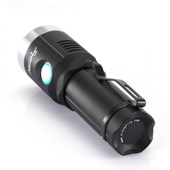 X901 2 1000Lumens 6Modes 4 Color Light USB Rechargeable LED Flashlight