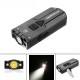 K1 XP-G3+365nm UV+Red LED 350LM New Driver USB Stainless Steel Mini LED Keychain Light