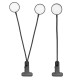 Clip Plant Fill Light LED Grow Light Fleshy Planting Double Head Timing With Clips Like Sun Clip Plant Fill Light LED Grow Light Fleshy Planting Double Head Timing With Clips Like Sun