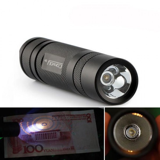 S2+ Nichia 365nm UV LED 1Mode OP Reflector Flashlight