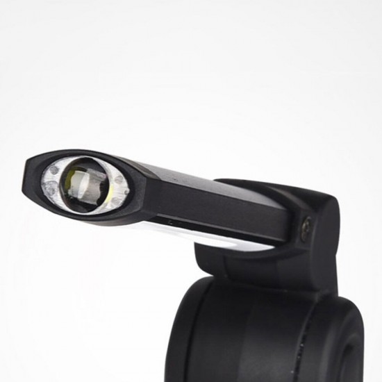 3xUVC+1xLED 270-280nm UV Lamp USB Rechargeable Hook Flashlight
