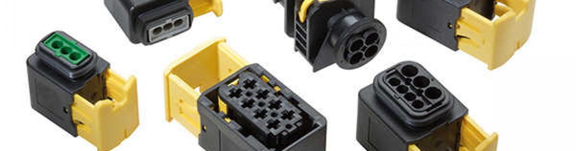 What are the 5 common connector plastic materials?