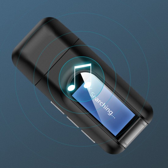 2 In 1 bluetooth Adapter 5.0 Audio Adapter bluetooth Speaker Wireless 3.5mm Audio Transmitter Driver Free Wired Wireless Switch 2 In 1 bluetooth Adapter 5.0 Audio Adapter bluetooth Speaker Wireless 3.5mm Audio Transmitter Driver Free Wired Wireless Switch