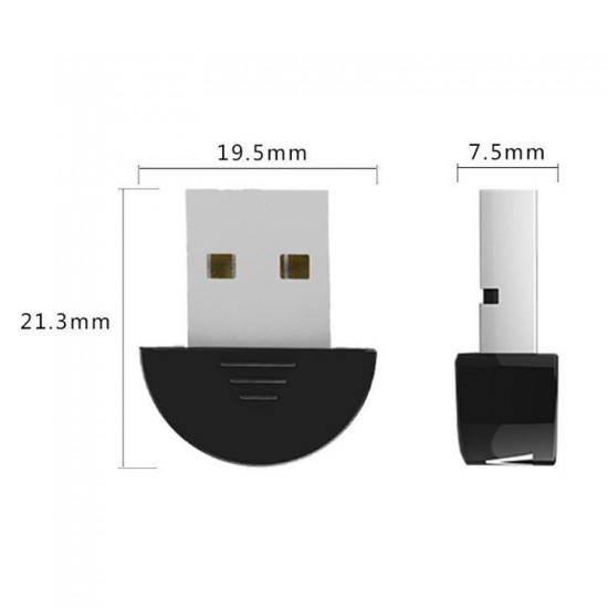 USB bluetooth 5.0 Adapter Free Drive for Desktop Computer