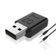 USB bluetooth 5.0 Adapter bluetooth Receiver Transmitter Driver Free for bluetooth Earphone Audio Amplifier