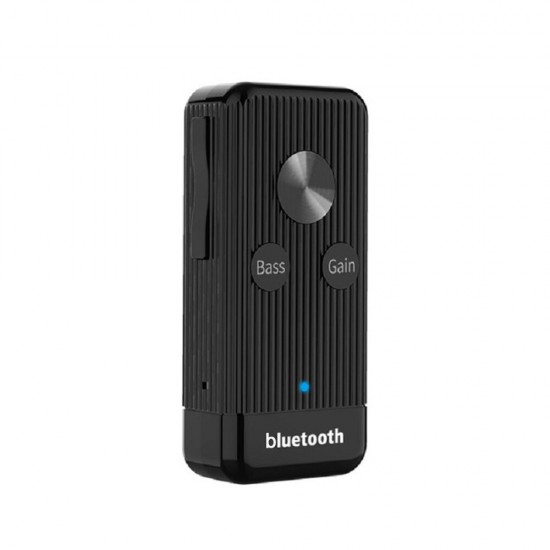 wx8 bluetooth 5.0 Audio Adapter TF Card bluetooth Audio Receiver Bass Noise Reduction Car Bluetooth with Back Clip
