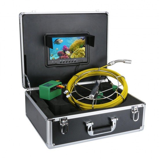 20M Pipe Inspection Video Camera, 8GB TF Card DVR IP68 Drain Sewer Pipeline Industrial Borescope 20M Pipe Inspection Video Camera, 8GB TF Card DVR IP68 Drain Sewer Pipeline Industrial Borescope