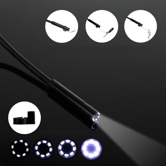 5m Hard Wire Digital Borescope 4.3inch Color Screen HD 1080P Built-in Rechargeable Lithium Battery With Adjustable Brightness 8LEDs 5m Hard Wire Digital Borescope 4.3inch Color Screen HD 1080P Built-in Rechargeable Lithium Battery With Adjustable Brightness 8LEDs