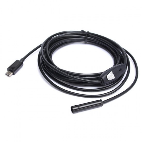 6 LED 7mm Lens Android Borescope Waterproof Inspection Tube Camera
