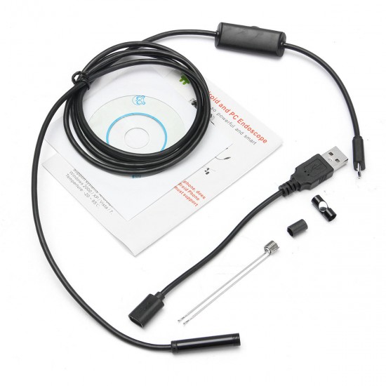 7mm 1.5m 6LED Lens USB Camera Borescope for Android Phone Laptop 7mm 1.5m 6LED Lens USB Camera Borescope for Android Phone Laptop