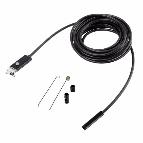 A99 6LED 5.5mm Lens Android & PC Waterproof Inspection Borescope Tube Wired Camera A99 6LED 5.5mm Lens Android & PC Waterproof Inspection Borescope Tube Wired Camera