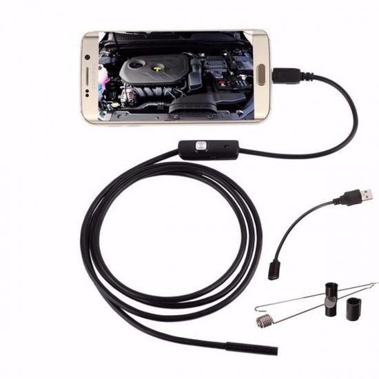 Borescope Inspection Waterproof Mini Camera 5.5mm Digital 5m USB For Android Phone Borescope Inspection Waterproof Mini Camera 5.5mm Digital 5m USB For Android Phone