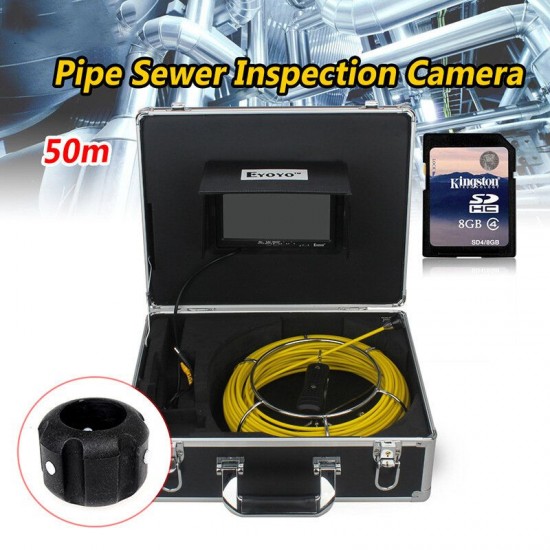 WF92 Pipe Pipeline Inspection Camera 50M Drain Sewer Industrial Borescope Video Plumbing System with 7 Inch LCD Monitor WF92 Pipe Pipeline Inspection Camera 50M Drain Sewer Industrial Borescope Video Plumbing System with 7 Inch LCD Monitor