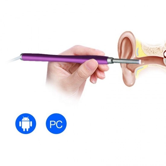 HD Mini Electronic Otoscope Ear Camera Visible Ear Scoop Borescope HD Mini Electronic Otoscope Ear Camera Visible Ear Scoop Borescope