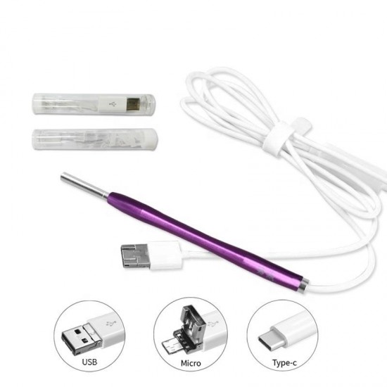 HD Mini Electronic Otoscope Ear Camera Visible Ear Scoop Borescope HD Mini Electronic Otoscope Ear Camera Visible Ear Scoop Borescope