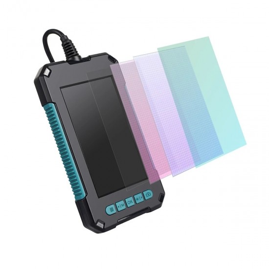 Handheld Borescope 4.3 Inches IPS Screen 1080P HD IP68 with 9 LEDs 8mm Lens 2 Megapixels Magnifier Handheld Borescope 4.3 Inches IPS Screen 1080P HD IP68 with 9 LEDs 8mm Lens 2 Megapixels Magnifier