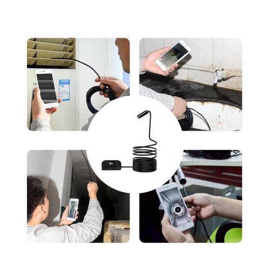 Inskam109A 5MP HD Auto Focus Wifi Borescope 2592*1944 Resolution Photo and Video Functions IP68 Waterproof Inskam109A 5MP HD Auto Focus Wifi Borescope 2592*1944 Resolution Photo and Video Functions IP68 Waterproof