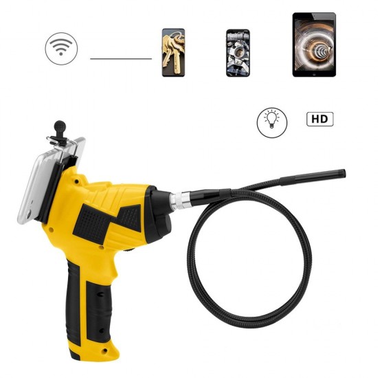 Inskam115 WiFi Wireless Multifunctional Handheld Borescope Industrial Home Borescope With 6 LEDs for IOS and Android