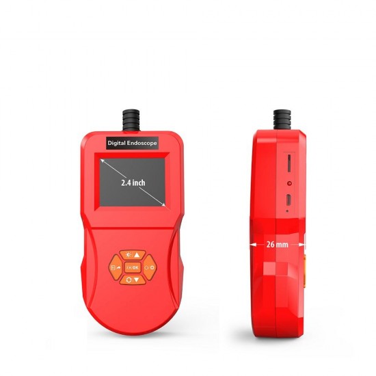 Inskam127 2.4 Inch IPS HD Screen 5.5mm Camera Diameter Digital Detection Borescope Video & Photos Function Industrial Household Handheld Waterproof Borescope with LEDs Inskam127 2.4 Inch IPS HD Screen 5.5mm Camera Diameter Digital Detection Borescope Video & Photos Function Industrial Household Handheld Waterproof Borescope with LEDs