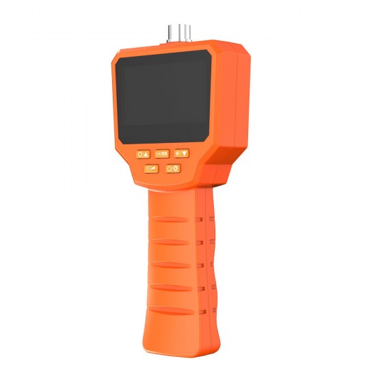 Inskam128 3 inch IPS Screen Digital Detection Borescope 5.5mm Lens 3/5/10M Hard Wire Orange