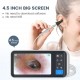MS450 1080p HD 3.9MM Lens 4.5 Inch LCD Borescope Otoscope MS450 1080p HD 3.9MM Lens 4.5 Inch LCD Borescope Otoscope