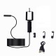 NK-SCR-80200 200W Pixel Hard Wire WIF HD Waterproof Borescope Industrial Handheld Borescope with 1/3M Cable Android Apple Universal NK-SCR-80200 200W Pixel Hard Wire WIF HD Waterproof Borescope Industrial Handheld Borescope with 1/3M Cable Android Apple Universal