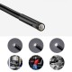 NTS300 8mm 3m Borescope Dual Camera Lens Flexible IP67 Waterproof Inspection Borescope Cameras 6LEDs Oil-proof Snake Cam NTS300 8mm 3m Borescope Dual Camera Lens Flexible IP67 Waterproof Inspection Borescope Cameras 6LEDs Oil-proof Snake Cam