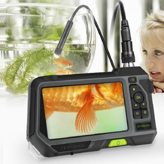 NTS500 5.0 Inch Screen 8mm Dual Lens Industrial Borescope IP67 Camera 1080P HD Pipe Car Inspection Borescope NTS500 5.0 Inch Screen 8mm Dual Lens Industrial Borescope IP67 Camera 1080P HD Pipe Car Inspection Borescope