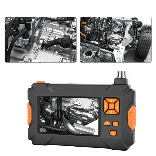 P30 4.3inch High-definition 1080P Display Screen Hosepipe Borescope IP67 Waterproof 1M/3M/5M Orange Hand-held Industrial Borescope P30 4.3inch High-definition 1080P Display Screen Hosepipe Borescope IP67 Waterproof 1M/3M/5M Orange Hand-held Industrial Borescope