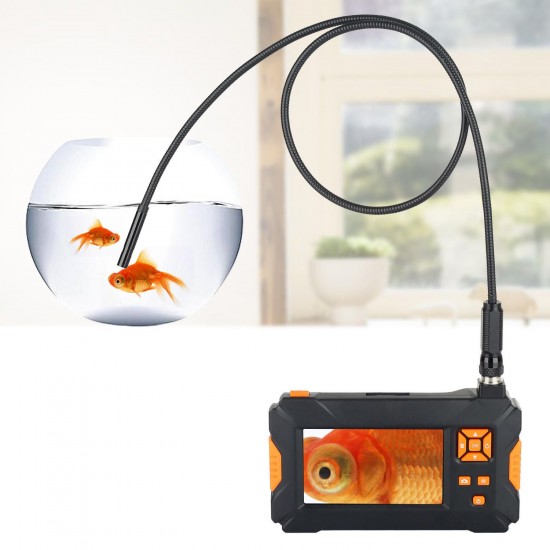 P30 4.3inch High-definition 1080P Display Screen Hosepipe Borescope IP67 Waterproof 1M/3M/5M Orange Hand-held Industrial Borescope P30 4.3inch High-definition 1080P Display Screen Hosepipe Borescope IP67 Waterproof 1M/3M/5M Orange Hand-held Industrial Borescope
