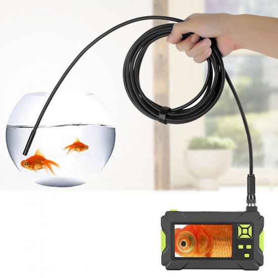 P30 4.3inch High-definition 1080P Display Screen Borescope IP67 Waterproof 2M/5M/10M Green Hand-held Industrial Borescope