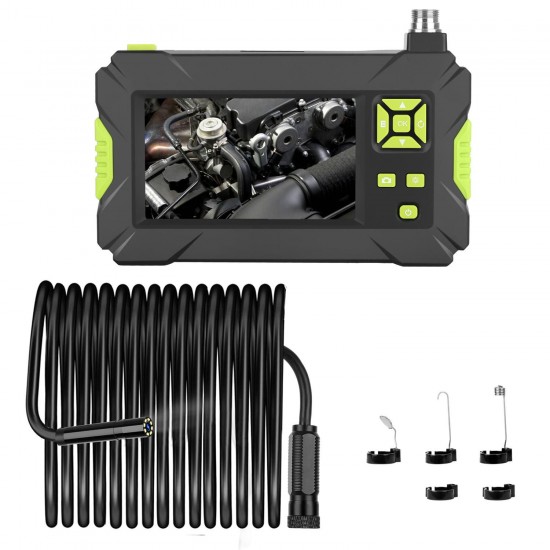 P30 4.3inch High-definition 1080P Display Screen Borescope IP67 Waterproof 2M/5M/10M Green Hand-held Industrial Borescope P30 4.3inch High-definition 1080P Display Screen Borescope IP67 Waterproof 2M/5M/10M Green Hand-held Industrial Borescope