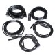 Waterproof IP67 6 LED 5.5mm Lens USB Wire Borescope Camera Inspection Borescope Tube Camera for Android Tablet PC
