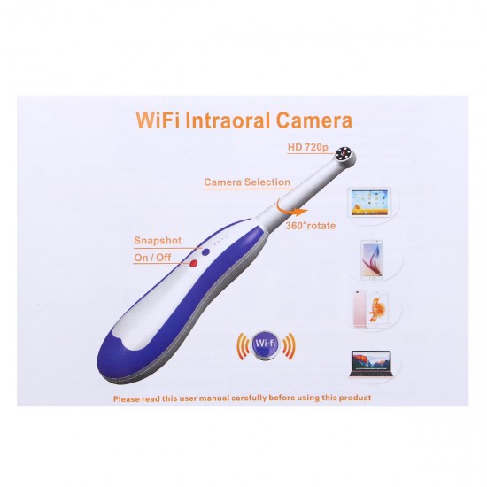 Wireless Digital Wifi Inspection Camera Borescope 6pcs Led Light