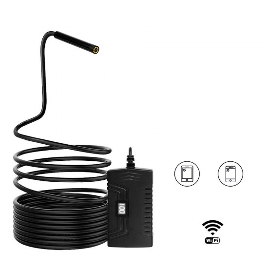 Y14 Wifi Borescope 8mm lens Diameter Resolution: 1920*1080 Hard Wire 3.5/5/10M Optional Y14 Wifi Borescope 8mm lens Diameter Resolution: 1920*1080 Hard Wire 3.5/5/10M Optional