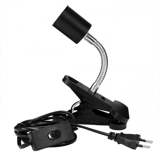 10CM E27 Flexible Pet LED Light Lamp Bulb Adapter Holder Socket with Clip On Off Switch EU US Plug 10CM E27 Flexible Pet LED Light Lamp Bulb Adapter Holder Socket with Clip On Off Switch EU US Plug