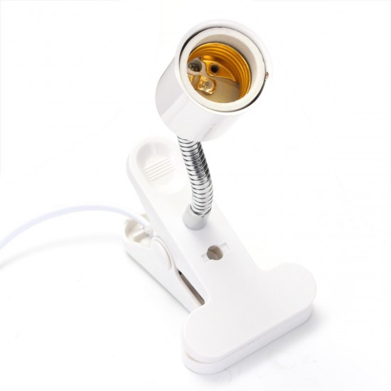 10CM E27 Flexible Pet LED Light Lamp Bulb Adapter Holder Socket with Clip On Off Switch EU US Plug 10CM E27 Flexible Pet LED Light Lamp Bulb Adapter Holder Socket with Clip On Off Switch EU US Plug