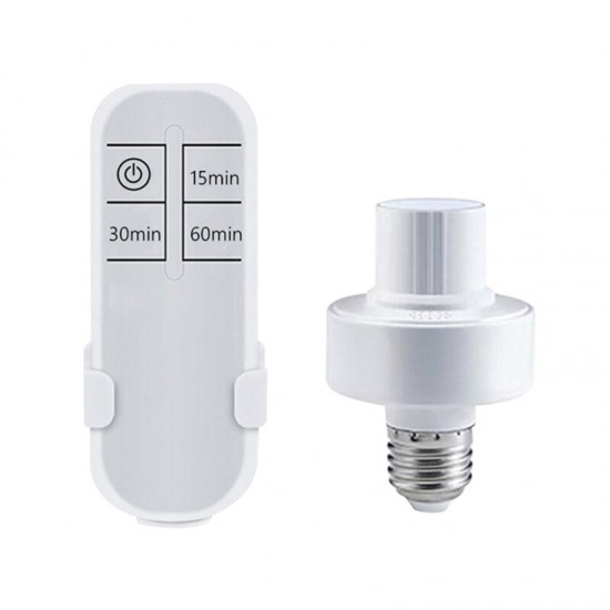 110V/220V Wireless Remote Control E27 Lamp Holder Bulb Adapter With Timer Function 110V/220V Wireless Remote Control E27 Lamp Holder Bulb Adapter With Timer Function