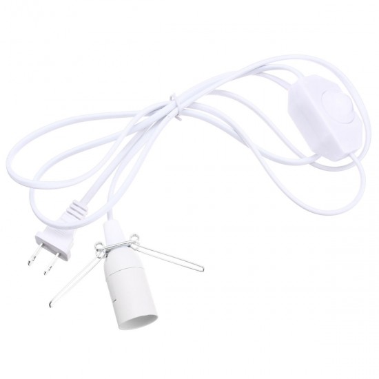 1.8M E12 Lampholder Bulb Adapter US Plug with Dimmer Cable Cord Switch for Himalayan Salt Lamp 1.8M E12 Lampholder Bulb Adapter US Plug with Dimmer Cable Cord Switch for Himalayan Salt Lamp