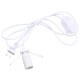 1.8M E12 Lampholder Bulb Adapter US Plug with Dimmer Cable Cord Switch for Himalayan Salt Lamp