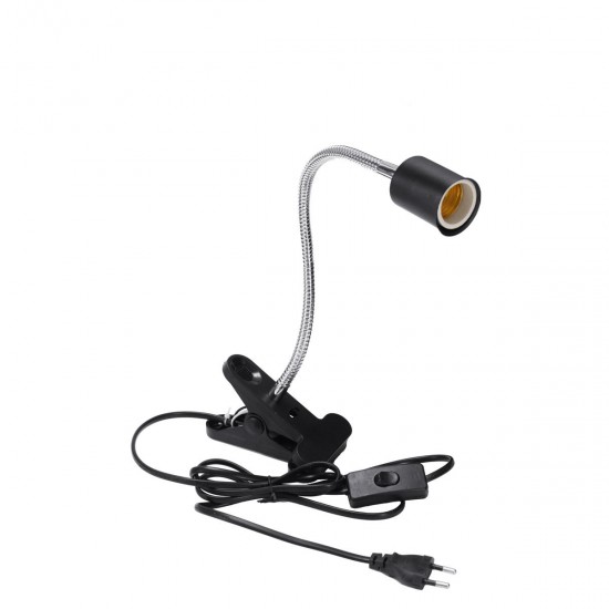 20CM E27 Flexible Pet LED Light Lamp Bulb Adapter Holder Socket with Clip On Off Switch EU US Plug 20CM E27 Flexible Pet LED Light Lamp Bulb Adapter Holder Socket with Clip On Off Switch EU US Plug