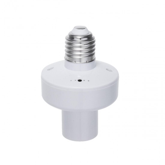 3 Way E27 Screw Holder Wireless Remote Control Light Bulb Cap Socket AC110 / AC180-240V