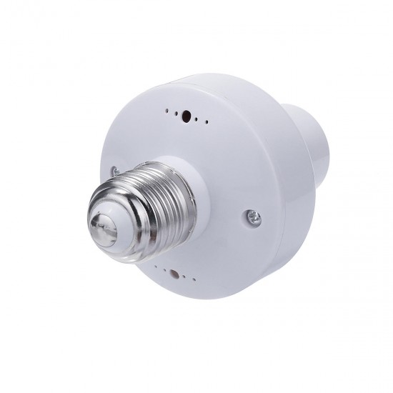 3 Way E27 Screw Holder Wireless Remote Control Light Bulb Cap Socket AC110 / AC180-240V