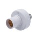 3 Way E27 Screw Holder Wireless Remote Control Light Bulb Cap Socket AC110 / AC180-240V