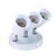 3 in 1 Adjustable 4A E27 E26 Bulb Adapter Base Socket Ceiling Light Lampholder AC100-240V 3 in 1 Adjustable 4A E27 E26 Bulb Adapter Base Socket Ceiling Light Lampholder AC100-240V