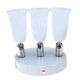 3 in 1 Adjustable 4A E27 E26 Bulb Adapter Base Socket Ceiling Light Lampholder AC100-240V