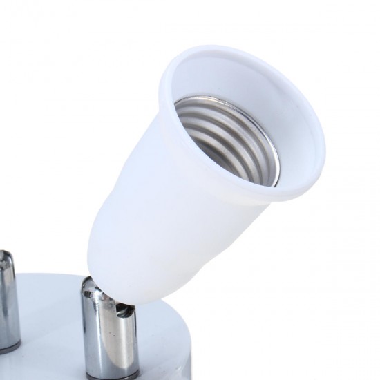 3 in 1 Adjustable 4A E27 E26 Bulb Adapter Base Socket Ceiling Light Lampholder AC100-240V 3 in 1 Adjustable 4A E27 E26 Bulb Adapter Base Socket Ceiling Light Lampholder AC100-240V
