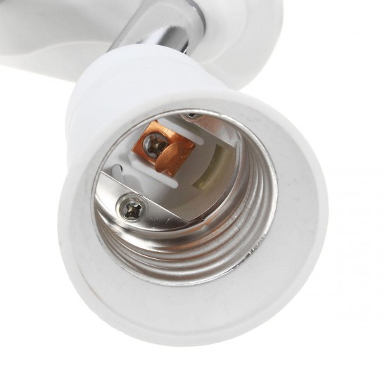 360 Degree Adjustable E27 to 4 E27 Light Bulb Socket Adapter Splitter AC110-230V