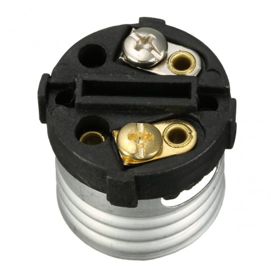 6PCS AC110-250V 4A E26 E27 Black Bulb Adapter Indoor Light Socket Lamp Holder 6PCS AC110-250V 4A E26 E27 Black Bulb Adapter Indoor Light Socket Lamp Holder