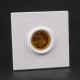 86*86MM Square Concealed Light Socket Bulb Adapter E27 Lamp Holder AC250V